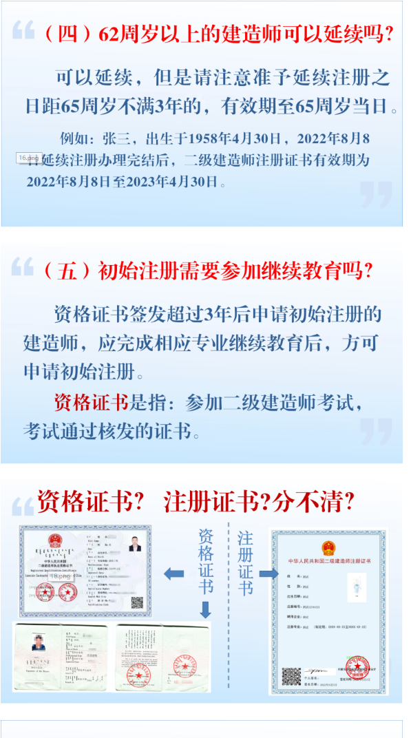 二級建造師可以申請延續注冊啦！
