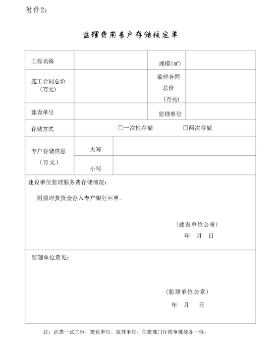 監理費用專戶管理！該地發文
