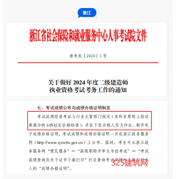 24年合格標(biāo)準(zhǔn)公布二建合格線！