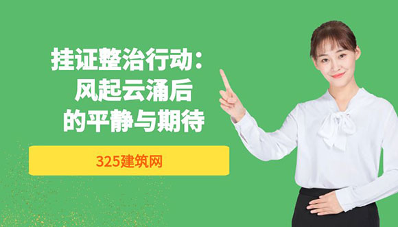掛證整治行動：風(fēng)起云涌后的平靜與期待